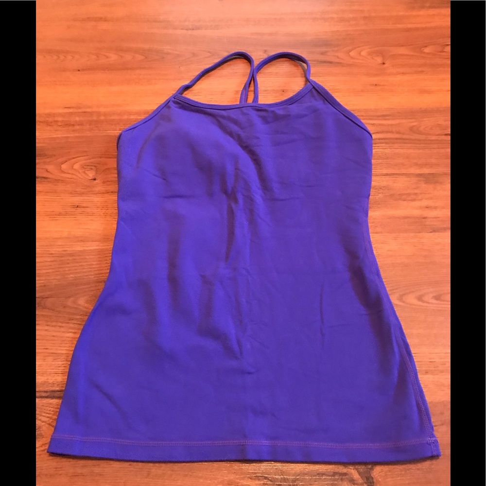 Lululemon Power Y Tank in Purple Size 6